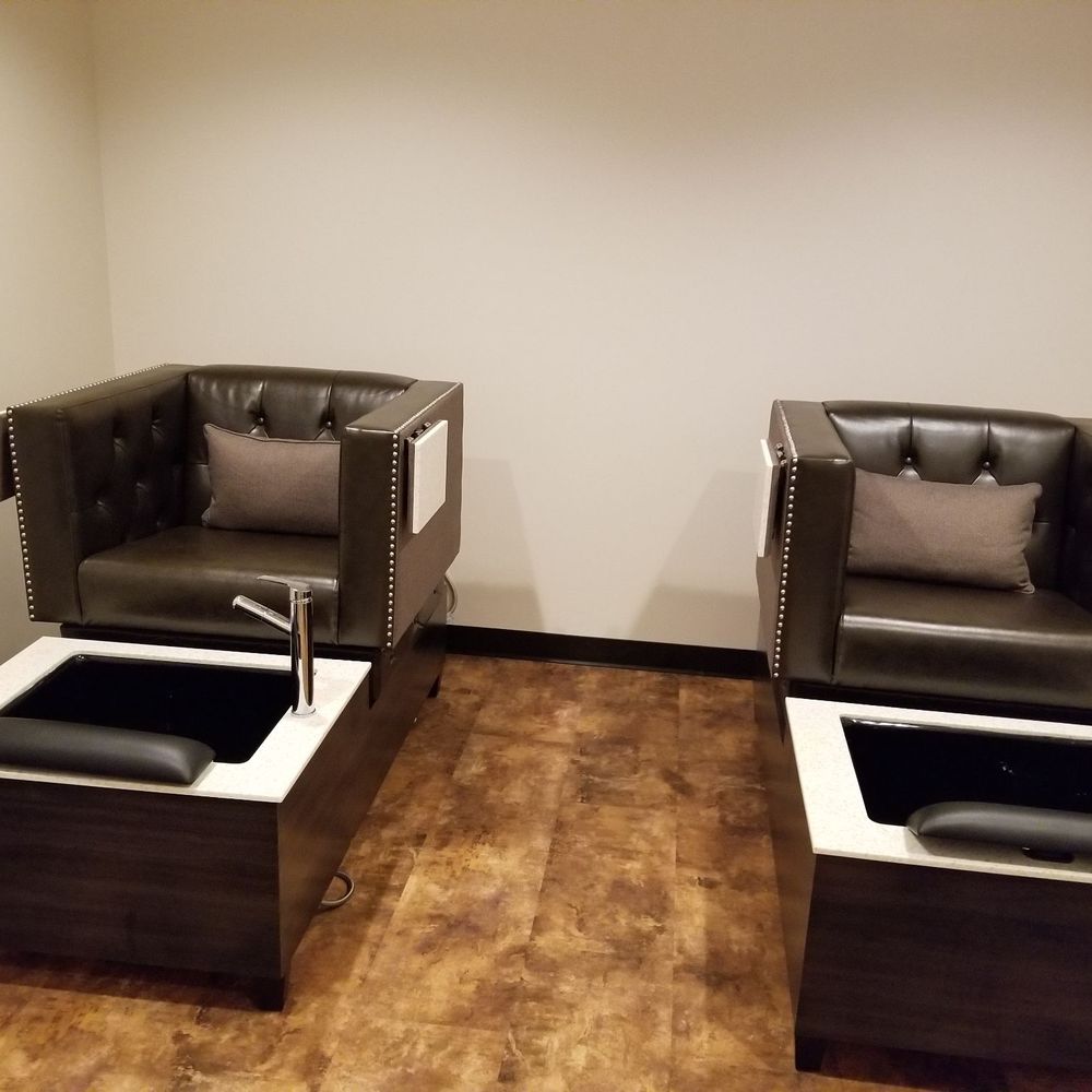 The Gents Place - Manicure/Pedicure area - Barbers Near Me - Houston, Texas The Gents Place - Manicure/Pedicure area - Barbers Near Me - Houston, Texas