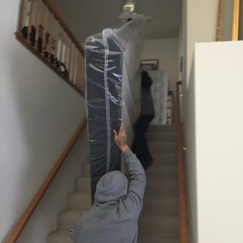 Mattress Firm Alameda - Julio and Alejandro bringing in the new mattress - Furniture Stores Near Me - Alameda, California Mattress Firm Alameda - Julio and Alejandro bringing in the new mattress - Furniture Stores Near Me - Alameda, California