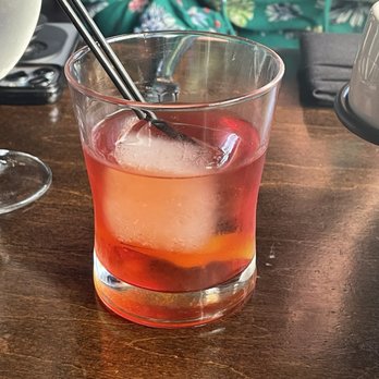 Deep Blu Seafood Grille - Oaxacan Old Fashioned - Seafood Near Me - Orlando, Florida