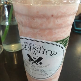 Original ChopShop - Beach Burn protein shake - New American Near Me - Tempe, Arizona