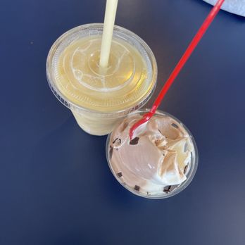 DQ / Orange Julius - Mango pineapple smoothie and swirl - Ice Cream & Frozen Yogurt Near Me - San Diego, California