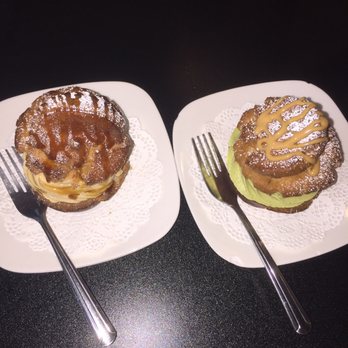 UTea Pho - Matcha and tiramisu cream whiskers puffs - Vietnamese Near Me - Austin, Texas