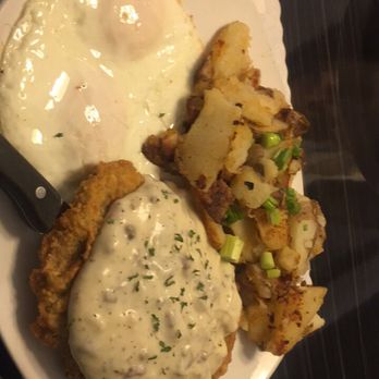 Little Dipper Diner - Chicken Fried Steak w/their house potatoes - Sandwiches Near Me - Anchorage, Alaska