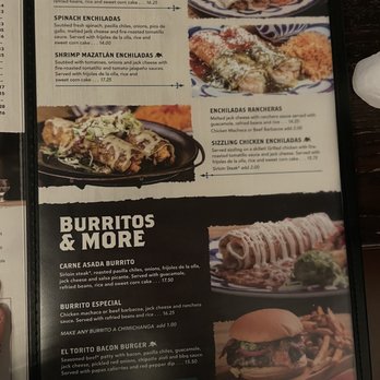 El Torito - Menu as of 4/10 - Mexican Near Me - Irvine, California El Torito - Menu as of 4/10 - Mexican Near Me - Irvine, California