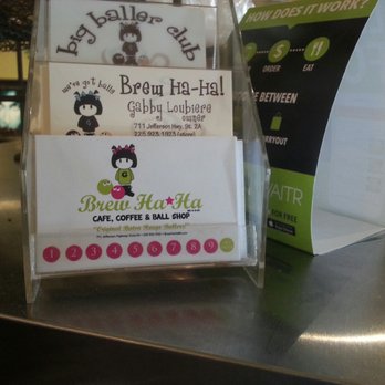 Brew Ha Ha - Loyalty card - Coffee & Tea Near Me - Baton Rouge, Louisiana Brew Ha Ha - Loyalty card - Coffee & Tea Near Me - Baton Rouge, Louisiana