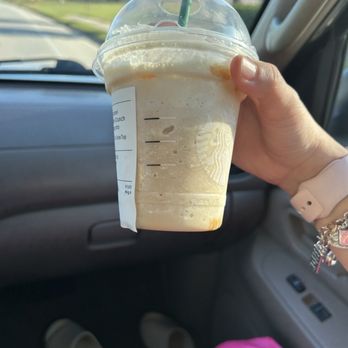 Starbucks - Caramel Ribbon Crunch Frappuccino Blended Beverage - Coffee & Tea Near Me - College Station, Texas
