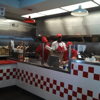 Five Guys - Cooking Area - Burgers Near Me - Glastonbury, Connecticut