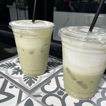 Amai Coffee - Strawberry matcha with sweet foam - Coffee & Tea Near Me - Santa Monica, California Amai Coffee - Strawberry matcha with sweet foam - Coffee & Tea Near Me - Santa Monica, California