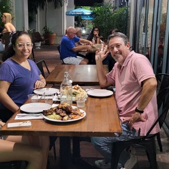 Hellenic - Outdoor seating, clean, and lay back. - Greek Near Me - Coral Springs, Florida