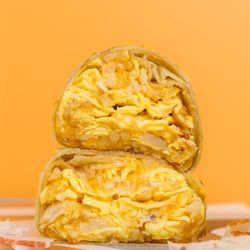 And Breakfast Burritos - The Classic - Eggs, Cheese, Garlic Tots