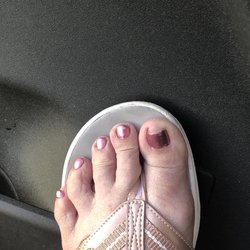 Mesa Hair Design - Trang she did my toes too I love this color thank you so much