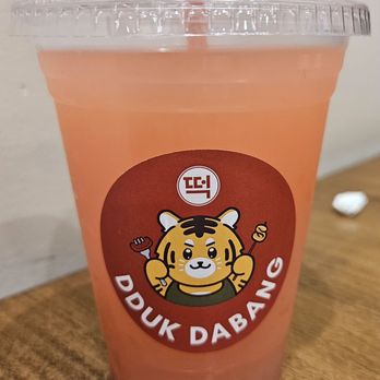 Dduk Dabang - Strawberry lemonade - Korean Near Me - San Francisco, California Dduk Dabang - Strawberry lemonade - Korean Near Me - San Francisco, California