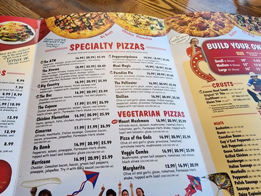 Menu photo 1 Hideaway Pizza Broken Arrow, OK