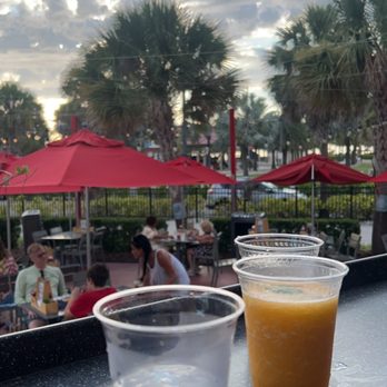Crabby's Dockside - Water, view, mango daiquiri - Seafood Near Me - Clearwater Beach, Florida Crabby's Dockside - Water, view, mango daiquiri - Seafood Near Me - Clearwater Beach, Florida