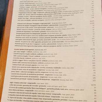 Terra Plata - Beverage List 1of2 (12/3/23) - New American Near Me - Seattle, Washington Terra Plata - Beverage List 1of2 (12/3/23) - New American Near Me - Seattle, Washington