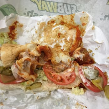 Subway - How my sandwich looked when brought to the table - Sandwiches Near Me - Helena, Montana Subway - How my sandwich looked when brought to the table - Sandwiches Near Me - Helena, Montana
