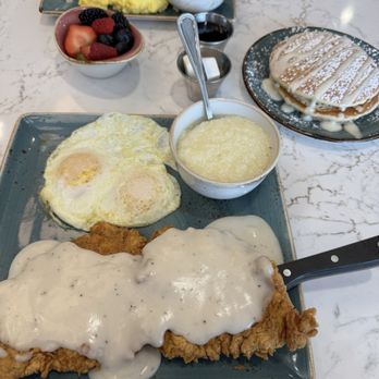 The Brunch District - Chicken Fried Chicken, Eggs, Grits, Pancakes - Breakfast & Brunch Near Me - McKinney, Texas The Brunch District - Chicken Fried Chicken, Eggs, Grits, Pancakes - Breakfast & Brunch Near Me - McKinney, Texas