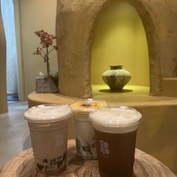 Torotea - Popcorn milktea with brown sugar tapiochi, crème brûlée icemilk with brown sugar tapiochi, muscat oolong pure tea - Bubble Tea Near Me - Santa Ana, California Torotea - Popcorn milktea with brown sugar tapiochi, crème brûlée icemilk with brown sugar tapiochi, muscat oolong pure tea - Bubble Tea Near Me - Santa Ana, California