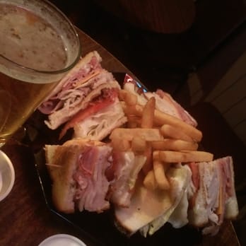 Murray's Saloon & Eatery - Club sandwhich and fries! - Karaoke Near Me - Big Bear Lake, California