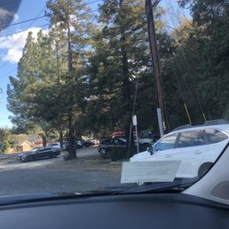 Parking lot packed at 3pm