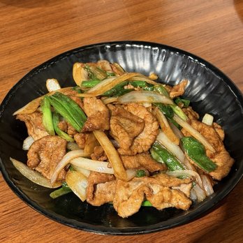 Sichuan Impression - Stir-Fried Angus beef with Scallions葱爆安格斯牛眼 - Szechuan Near Me - Alhambra, California Sichuan Impression - Stir-Fried Angus beef with Scallions葱爆安格斯牛眼 - Szechuan Near Me - Alhambra, California