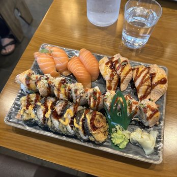 Gen Sushi - Salmon Nigiri, Seared Salmon, possibly Genki, & Vegas. - Sushi Bars Near Me - Battle Ground, Washington Gen Sushi - Salmon Nigiri, Seared Salmon, possibly Genki, & Vegas. - Sushi Bars Near Me - Battle Ground, Washington