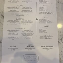 Menu Menu