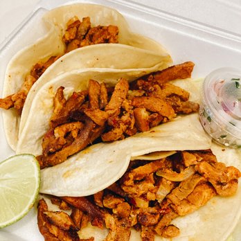 Mi Ranchito - a chicken taco and a lime wedge - Mexican Near Me - Orem, Utah Mi Ranchito - a chicken taco and a lime wedge - Mexican Near Me - Orem, Utah