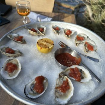 Brevardian Riverfront - Oysters on the half shell - Seafood Near Me - Melbourne, Florida