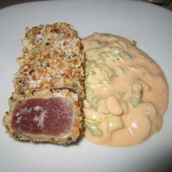 Perry St - Ricecracker Crusted Tuna - New American Near Me - New York, New York Perry St - Ricecracker Crusted Tuna - New American Near Me - New York, New York