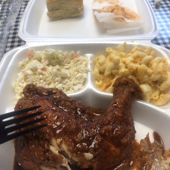 Slappy's Chicken - Dark and 2 sides... best Mac n cheese around - Chicken Shop Near Me - Winston-Salem, North Carolina Slappy's Chicken - Dark and 2 sides... best Mac n cheese around - Chicken Shop Near Me - Winston-Salem, North Carolina