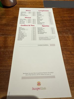 Menu photo 1 Burgerlich Hamburg, HH