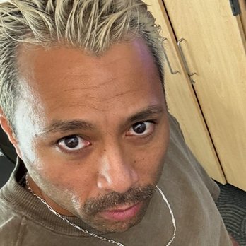 Mane Place Barbershop - Every bleached head eventually tries the Spike look. I'm no exception. - Barbers Near Me - San Jose, California Mane Place Barbershop - Every bleached head eventually tries the Spike look. I'm no exception. - Barbers Near Me - San Jose, California