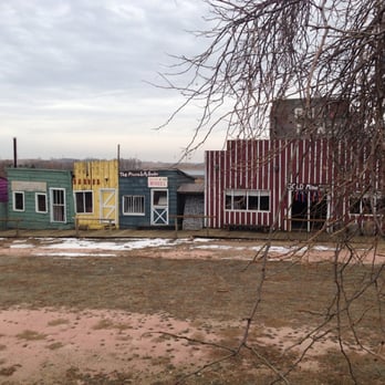 Buffalo Ridge Country Store - buildings in the background - Gas Stations Near Me - Buffalo Ridge, South Dakota