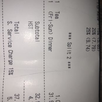 August 8 - The 15% in tip they charge - Japanese Near Me - Toronto, Ontario August 8 - The 15% in tip they charge - Japanese Near Me - Toronto, Ontario