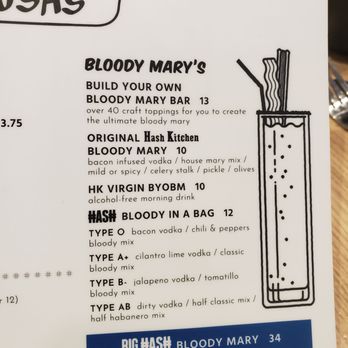 Hash Kitchen - Menu - Breakfast & Brunch Near Me - Chandler, Arizona