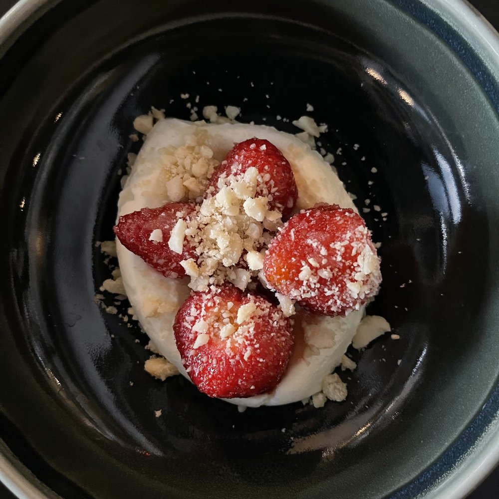 Beholder - Strawberries and absinthe cream - New American Near Me - Indianapolis, Indiana Beholder - Strawberries and absinthe cream - New American Near Me - Indianapolis, Indiana