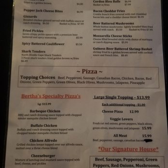 Bertha's Bar and Grill - Burgers Near Me - Council Bluffs, Iowa