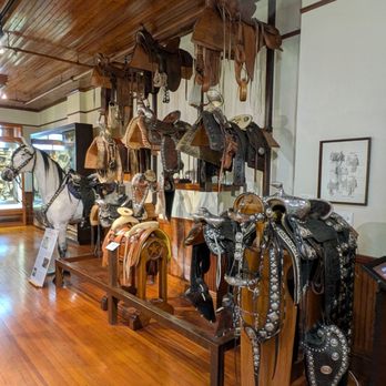 The Bryan Museum - Fraction of the saddle collection - Museums Near Me - Galveston, Texas