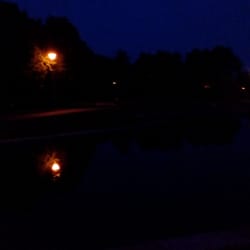 Park Přátelství - Noční pohled od Walkera