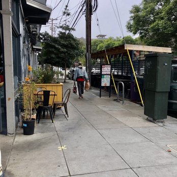 Base Camp - Corner view of seating outside - Himalayan/Nepalese Near Me - San Francisco, California