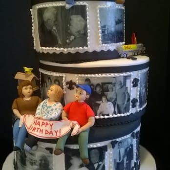 Celebration Cakes By Janice Strout - a family on top of a cake - Bakeries Near Me - Bar Harbor, Maine Celebration Cakes By Janice Strout - a family on top of a cake - Bakeries Near Me - Bar Harbor, Maine