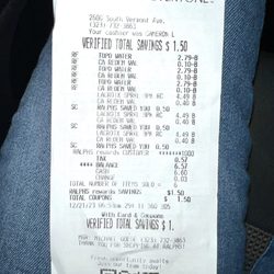 Ralphs - Recite