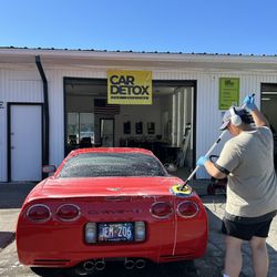 Car Detox - Corvette getting washed and ready for Polish