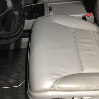 New Creations Mobile Restorations - Finished result on ripped leather seat - Furniture Reupholstery Near Me - Port Coquitlam, British Columbia New Creations Mobile Restorations - Finished result on ripped leather seat - Furniture Reupholstery Near Me - Port Coquitlam, British Columbia