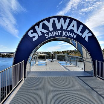 The Saint John Skywalk and Reversing Falls - This is the Saint John Skywalk sign. Photo taken October 3, 2019. - Parks Near Me - Saint John, New Brunswick The Saint John Skywalk and Reversing Falls - This is the Saint John Skywalk sign. Photo taken October 3, 2019. - Parks Near Me - Saint John, New Brunswick