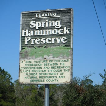 Spring Hammock Preserve - Hiking Near Me - Sanford, Florida