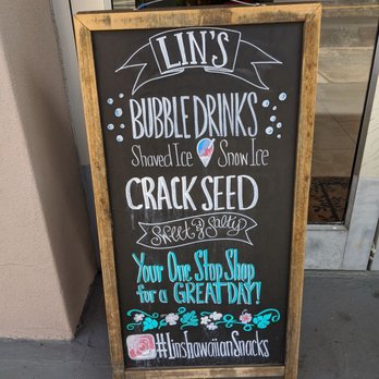 Lin's Hawaiian Snacks - Bubble Tea Near Me - Honolulu, Hawaii
