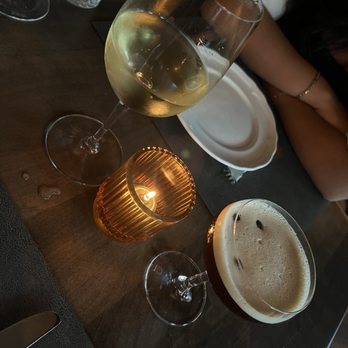 Corner Chophouse - Wine & espresso martini - Steakhouses Near Me - Winter Park, Florida