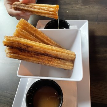 Jennie's Boxcar - Churros with caramel sauce - Tacos Near Me - East Moline, Illinois Jennie's Boxcar - Churros with caramel sauce - Tacos Near Me - East Moline, Illinois